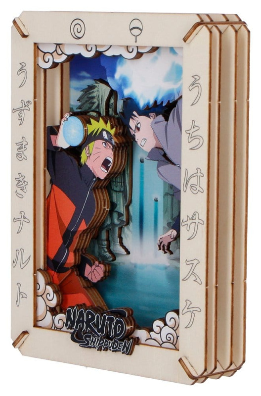Naruto Model Kit Wooden Theatre The Final Valley (Medium) 14 cm 1