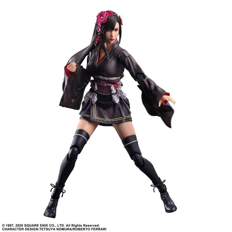 Final Fantasy VII Remake Play Arts Kai Action Figure Tifa Lockhart Exotic Dress Ver. 25 cm 3