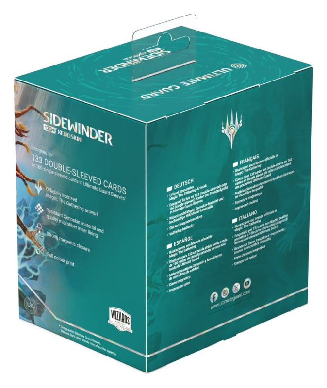 Ultimate Guard Sidewinder 133+ Xenoskin Magic: The Gathering "Reality Fracture" - Blue Rare 1 10