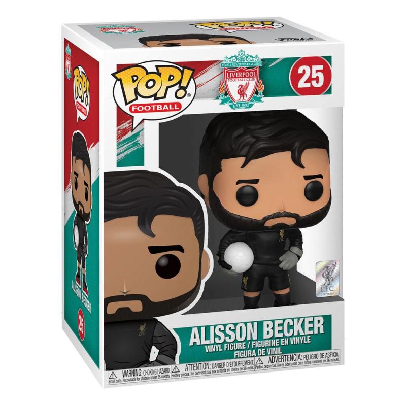 Liverpool F.C. POP! Football Vinyl Figure Alisson Becker 9 cm 1