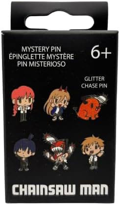 Chainsaw Man by Loungefly Enamel Pins Blind Box Mulit Char Chibi Assortment (12) 1