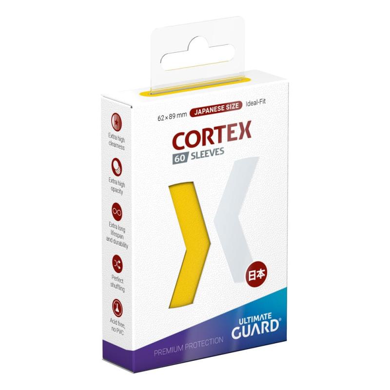Ultimate Guard Cortex Sleeves Japanese Size Yellow (60)