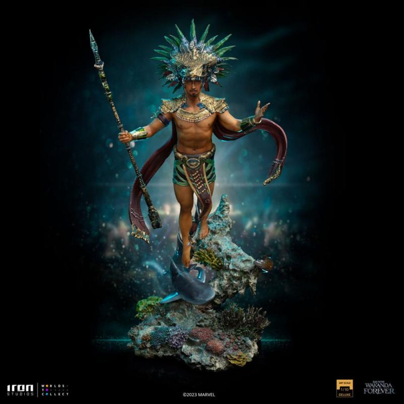 Black Panther Wakanda Forever: King Namor 1/10 Deluxe Art Scale Statue - Iron Studios