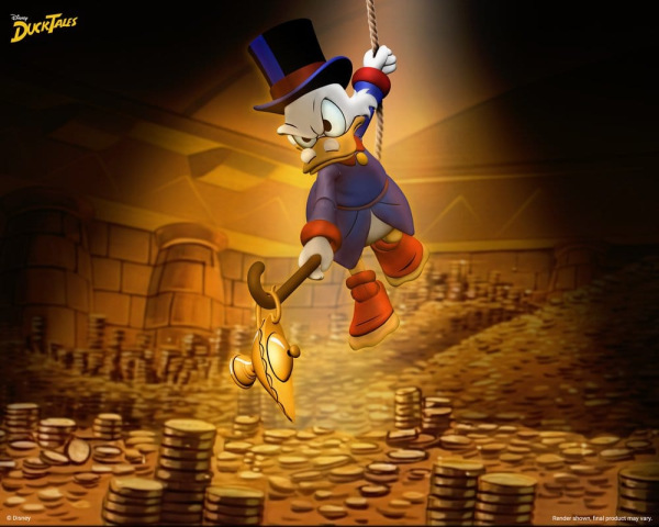 DuckTales Ultimate Action Figure Scrooge McDuck 18 cm 1