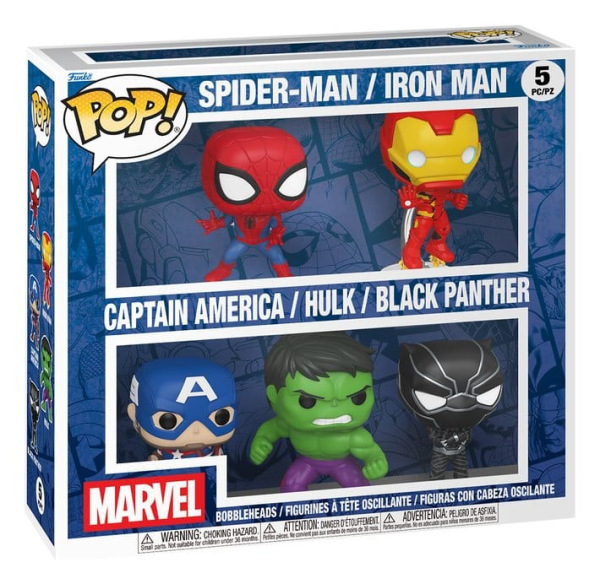 Marvel POP! Vinyl Figure 5-Pack Bundle 9 cm 1