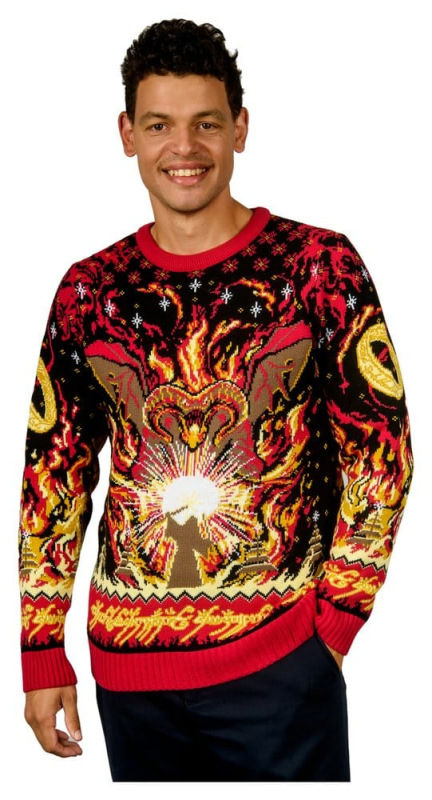 Lord of the Rings Christmas Sweater Balrog Size XXL 1