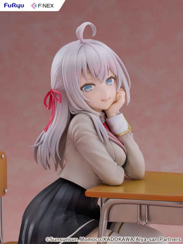 Alya Sometimes Hides Her Feelings in Russian F:Nex PVC Statue 1/7 Alya 20 cm 3