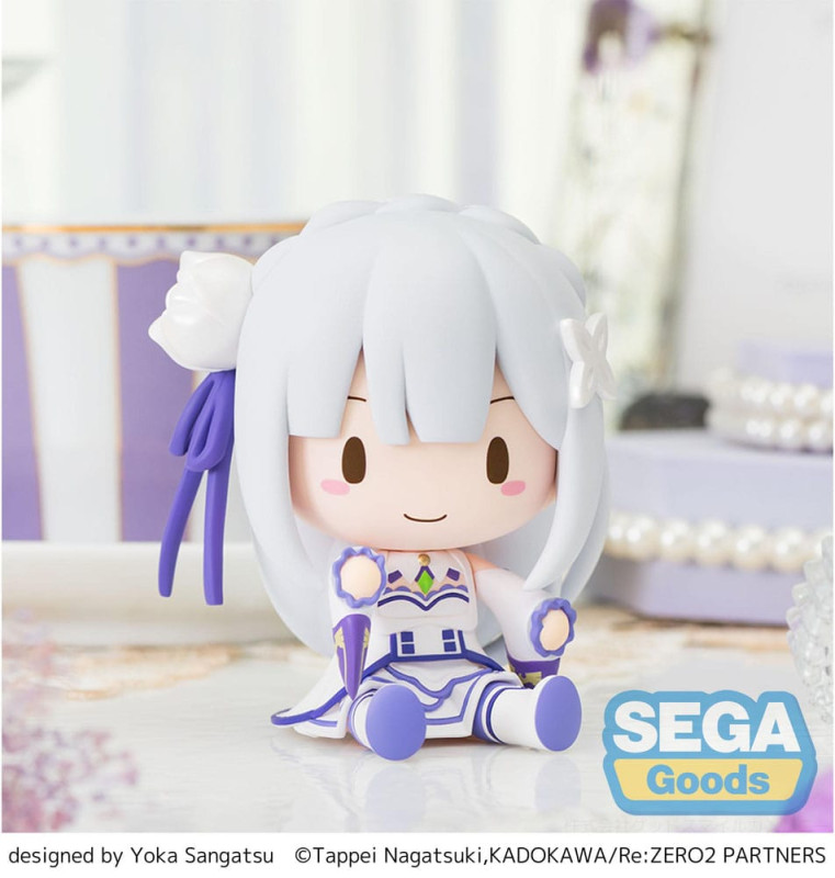 Re:Zero Starting Life in Another World Fuwa Petit Chibi Figure Emilia 8 cm 8