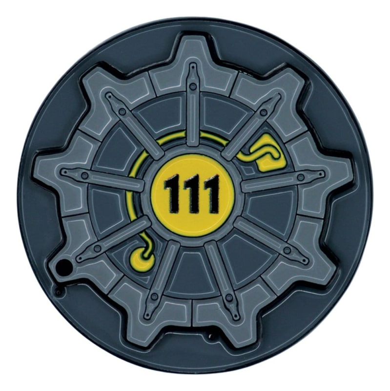 Fallout Pin Badge Vault Door 111 Limited Edition Hinged 3