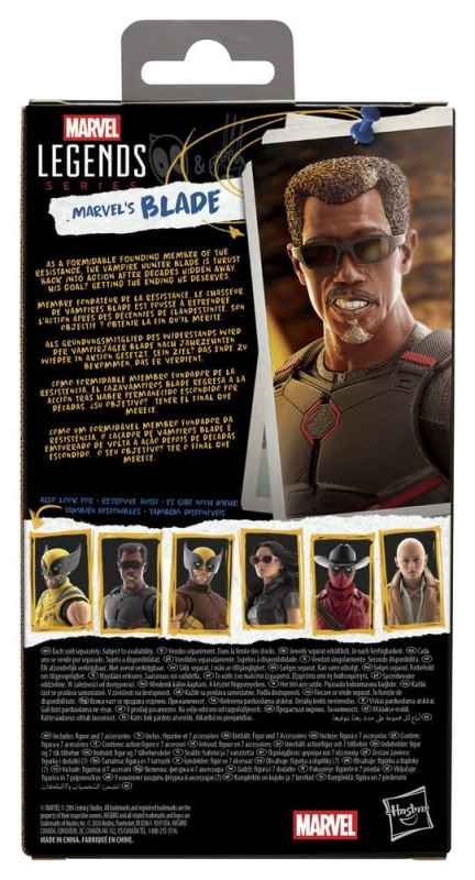 Deadpool & Wolverine Marvel Legends Action Figure Marvel's Blade 15 cm 1