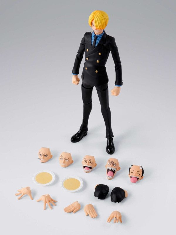 One Piece S.H.Figuarts Action Figure Sanji Romance Dawn Ver. 15 cm 9