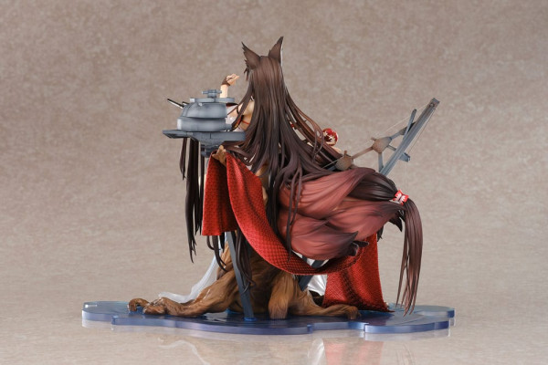 Azur Lane PVC Statue 1/7 Amagi Wending Waters Serene Lotus Ver. Acrylic Special Edition w/Display 25 6