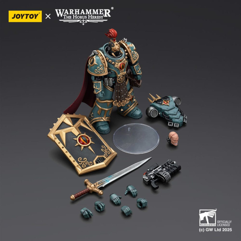 Warhammer The Horus Heresy Action Figure Sons of Horus Little Horus Aximand Captain of the 5th Compa 6