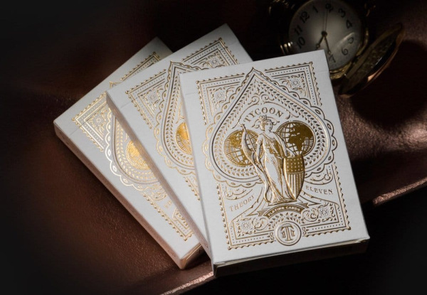Theory 11 Playing Cards Tycoon Ivory 5