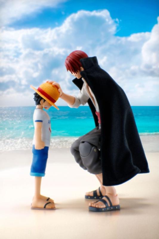 One Piece S.H.Figuarts Action Figure 2-Pack Shanks & Monkey D. Luffy Childhood Ver. 2