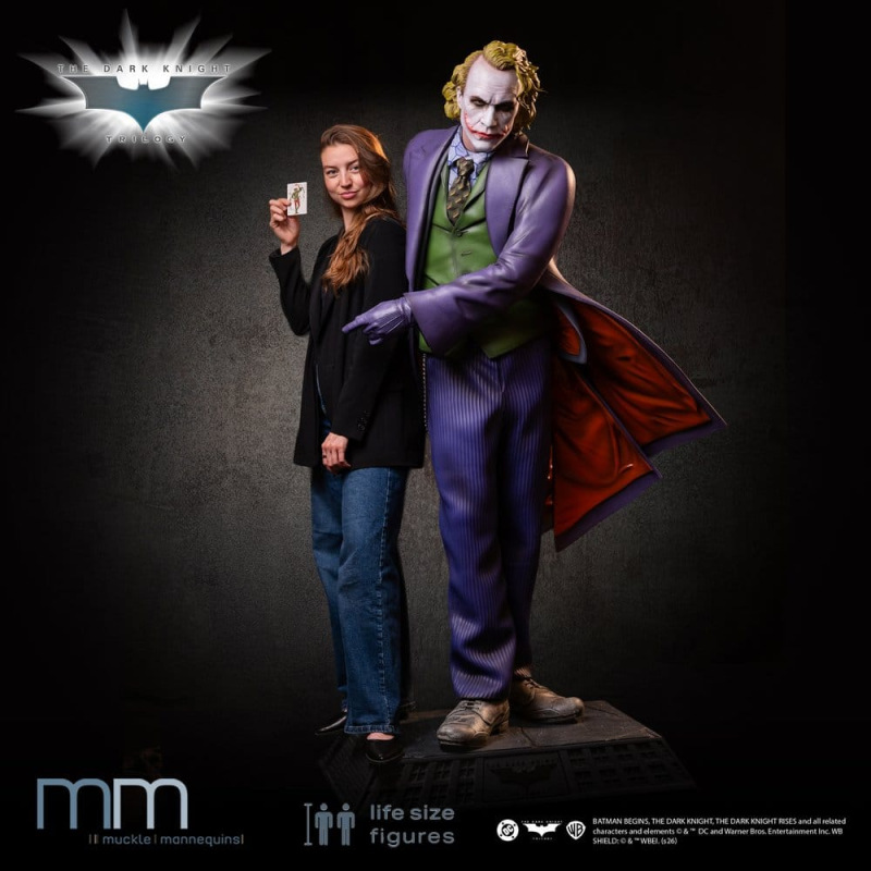 Batman The Dark Knight Life-Size Statue Joker 200 cm 4