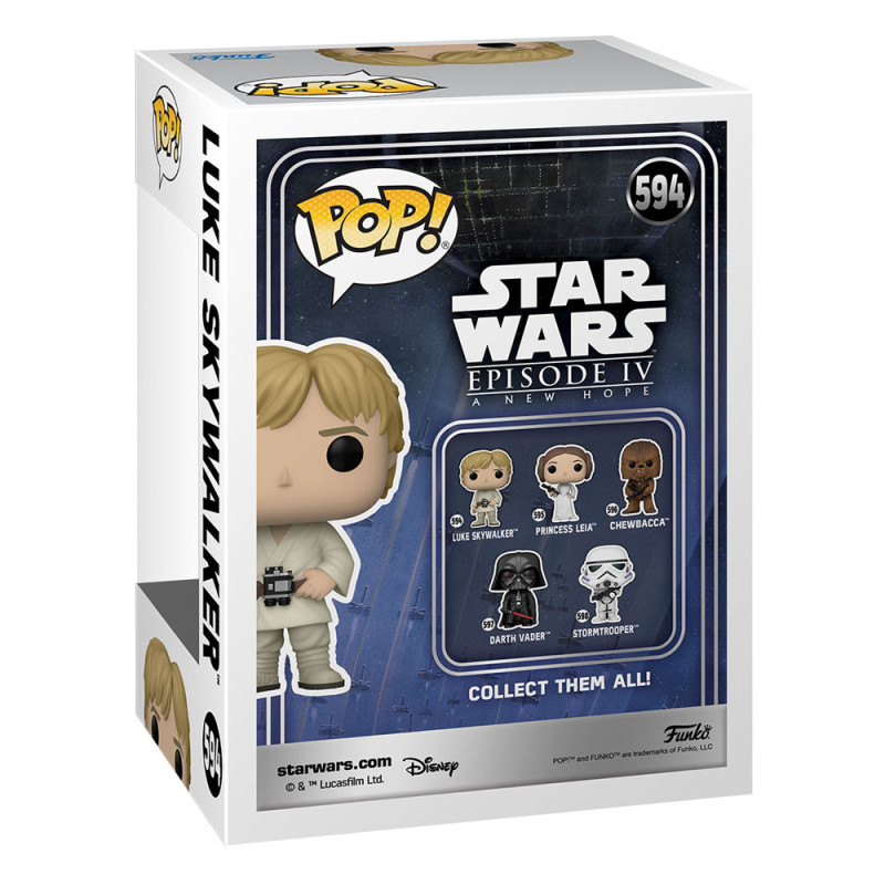 Star Wars New Classics POP! Star Wars Vinyl Figure Luke 9 cm 2