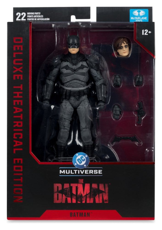 DC Multiverse Action Figure Batman (The Batman) Deluxe Theatrical Edition 18 cm 6