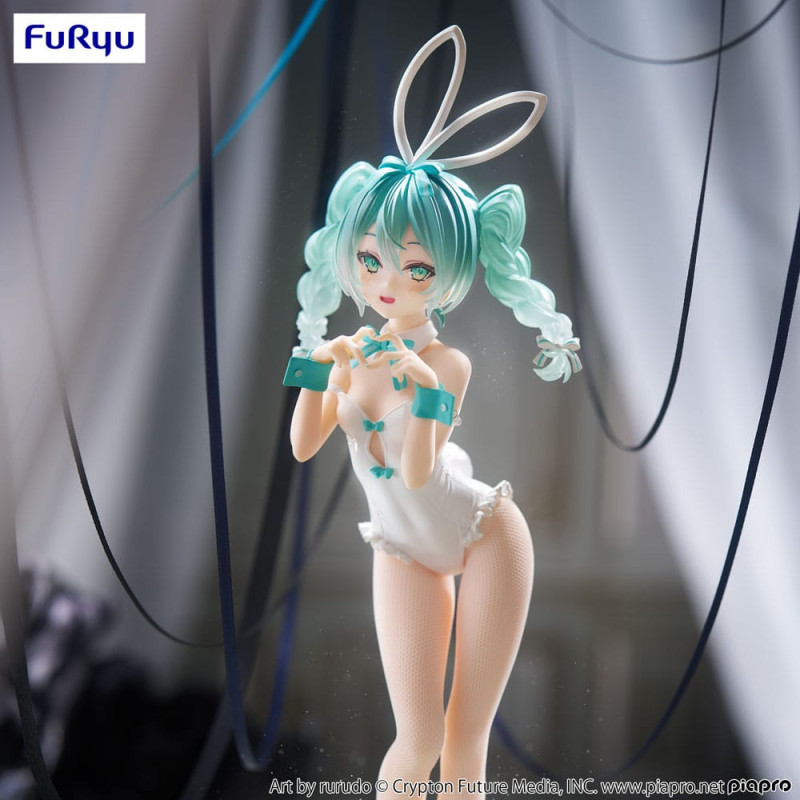 Hatsune Miku BiCute Bunnies PVC Statue Miku Rurudo White Color Ver. 27 cm 7