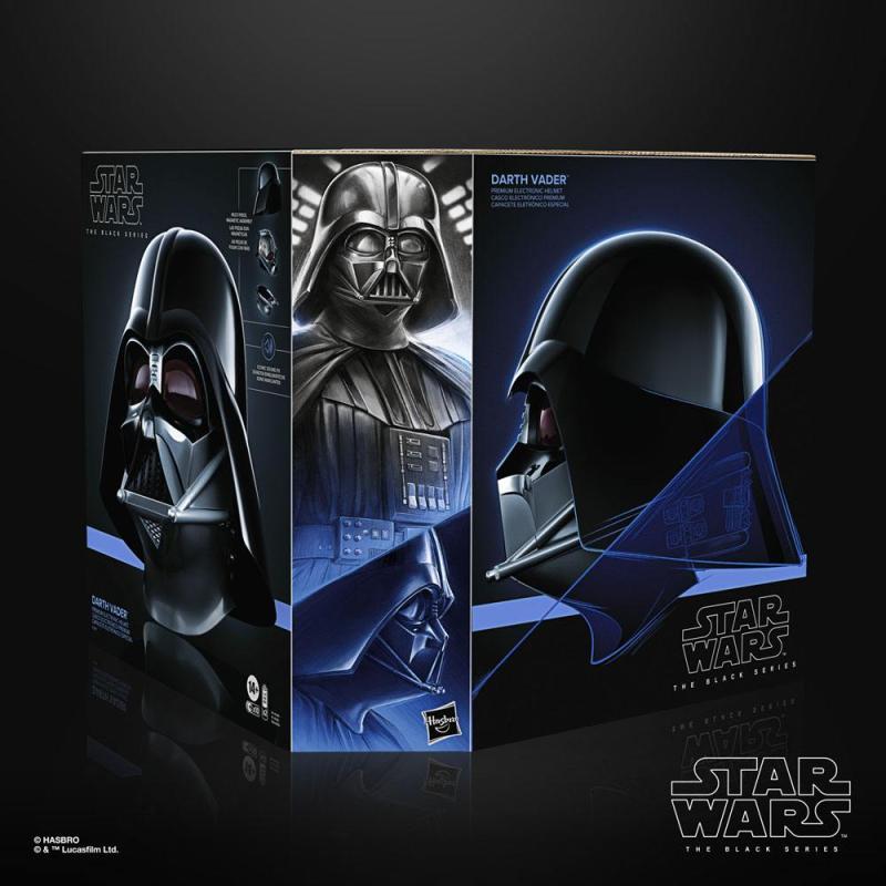 Star Wars Obi-Wan Kenobi: Darth Vader 1/1 Black Series Electronic Helmet - Hasbro