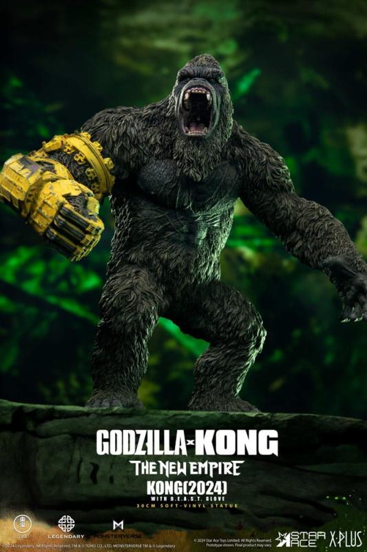 Godzilla vs. Kong: The New Empire Soft Vinyl Statue Kong with B.E.A.S.T. Glove 30 cm 7