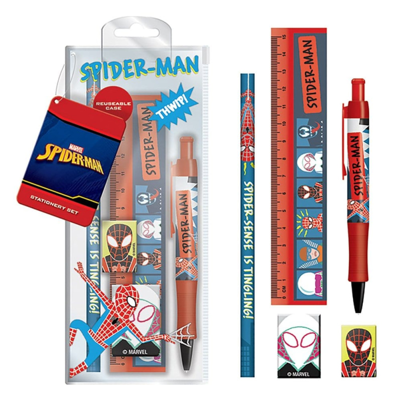 Spider-Man Stationery Set Sketch