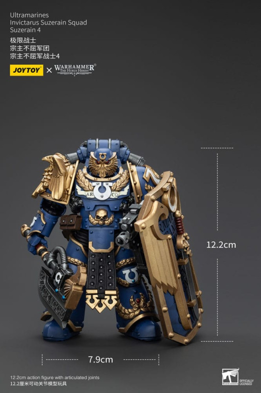 Warhammer The Horus Heresy Action Figure 1/18 Ultramarines Invictarus Suzerain Squad Suzerain 4 12 c 8