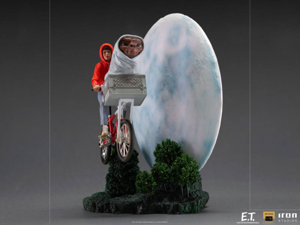 E.T. the Extra-Terrestrial Deluxe Art Scale Statue 1/10 E.T. & Elliot 27 cm 2