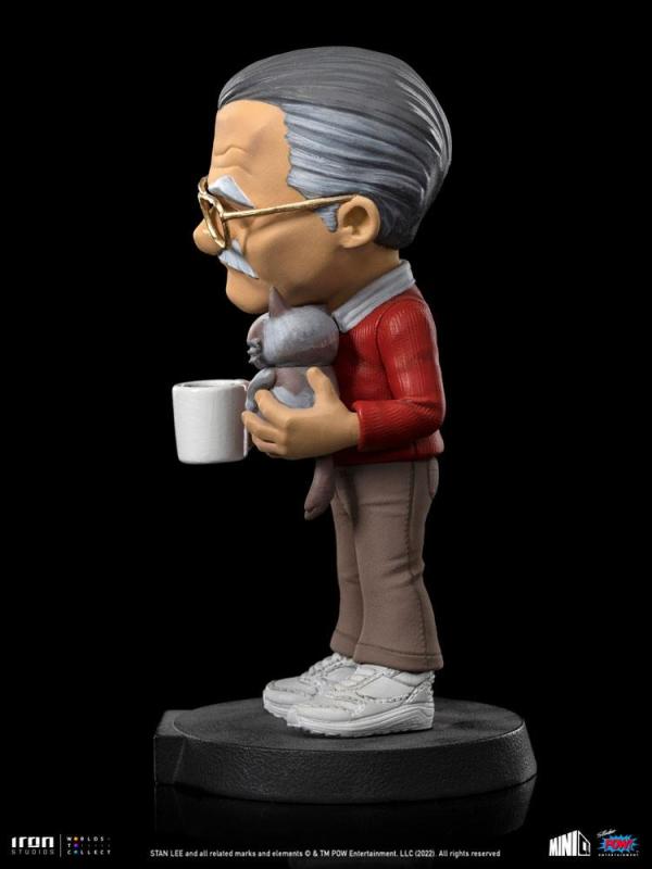 Stan Lee: Stan Lee with Grumpy Cat 14 cm Mini Co. PVC Figure - Iron Studios