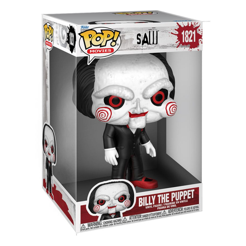Saw Super Sized Jumbo POP! Movies Vinyl Figure Billy the Puppet 25 cm 1