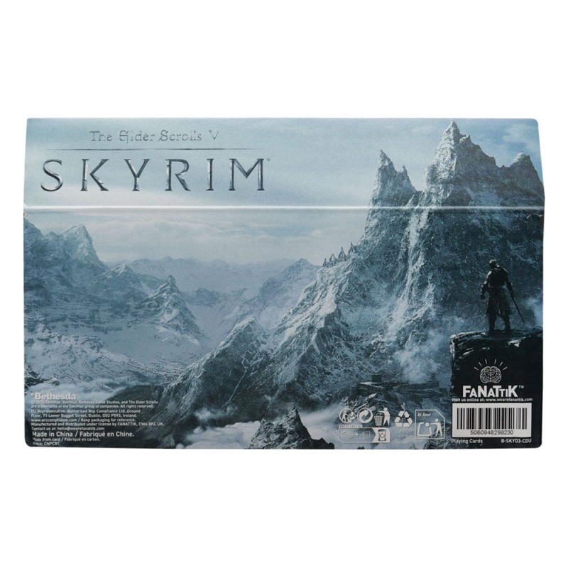 Elder Scrolls Skyrim Playing Cards Display (12) 5
