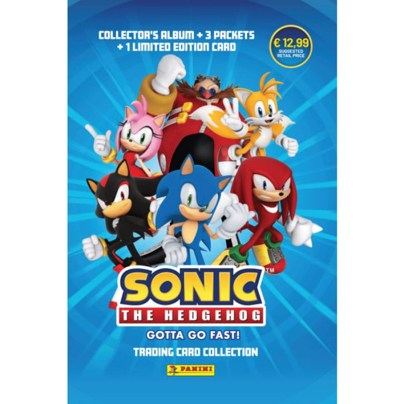 Sonic The Hedgehog - Gotta Go Fast! - Trading Cards Starter Pack *German Version*