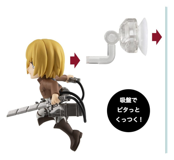 Attack on Titan Tobimas Mini Figures Blind Box Assortment (6) 13