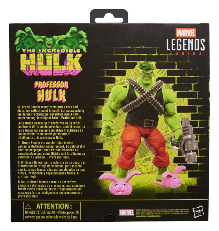 The Incredible Hulk Marvel Legends Action Figure Professor Hulk 15 cm 7
