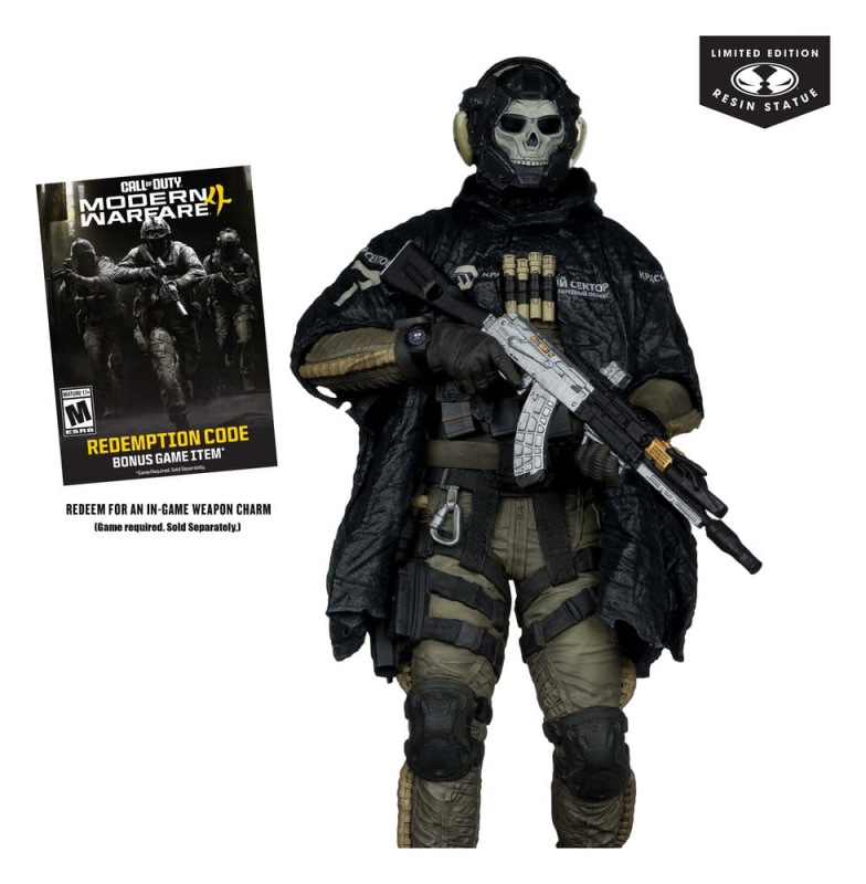 Call of Duty: Modern Warfare 4 Statue 1/6 Ghost 32 cm 1