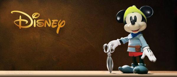 Disney: Brave Little Tailor Mickey Mouse 40 cm Supersize Vinyl Figure - Super7