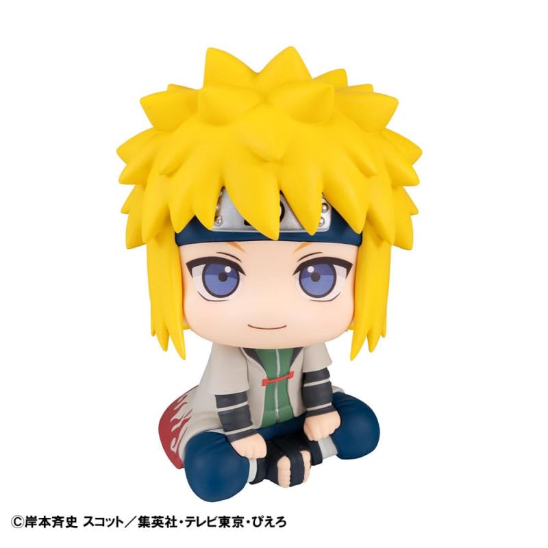 Naruto Shippuden Look Up PVC Statue Naruto Uzumaki Six Paths Sage Mode & Minato Namikaze 11 cm (with 10