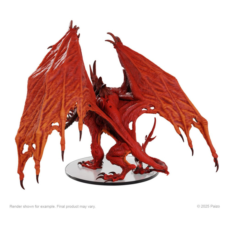 Pathfinder Battles Boxed prepainted Miniatures Diabolic Dragon 18 cm 1