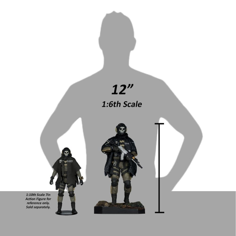 Call of Duty: Modern Warfare 4 Statue 1/6 Ghost 32 cm 9