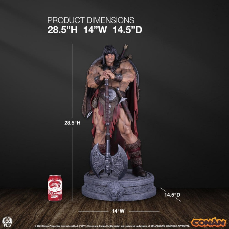 Conan the Barbarian Statue 1/3 Conan 72 cm 7