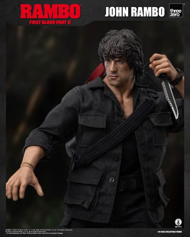 Rambo First Blood II: John Rambo 1/6 Action Figure - ThreeZero