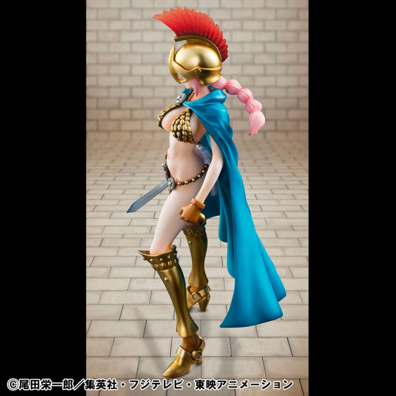 One Piece P.O.P PVC Statue Gladiator Rebecca Sailing Again Super Limited Reprint Ver. 22 cm 4
