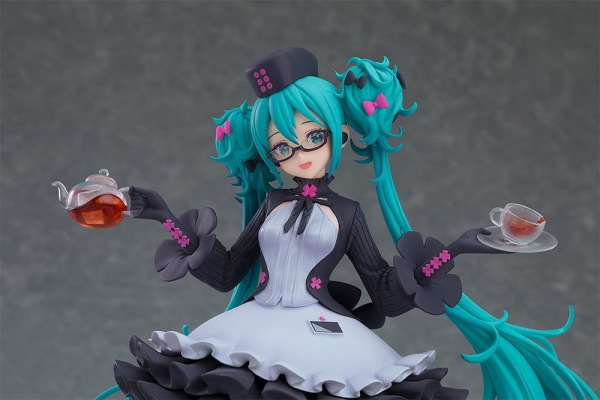 Character Vocal Series 01: Hatsune Miku Pop Up Parade Hatsune Miku: Glasses x Café Ver. 18 cm 3