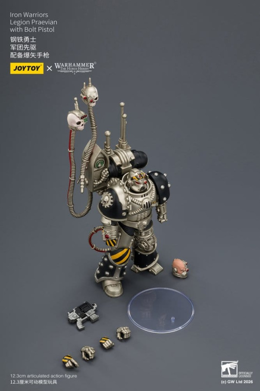 Warhammer The Horus Heresy Action Figure Iron Warriors Legion Praevian 12 cm 9