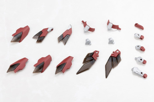 Kotobukiya M.S.G. Model Kit Accessory Set Expansion Armor Type E Deep Red Ver. 6 cm 3