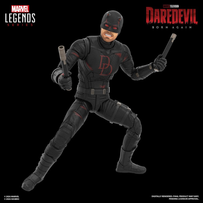 Daredevil: Born Again Marvel Legends Action Figure 2-Pack Daredevil & Jessica Jones 15 cm 5