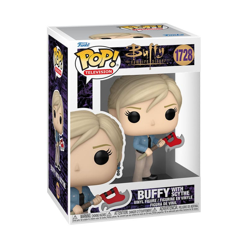 Buffy the Vampire Slayer POP! TV Vinyl Figure Buffy w/Scythe 9 cm 1