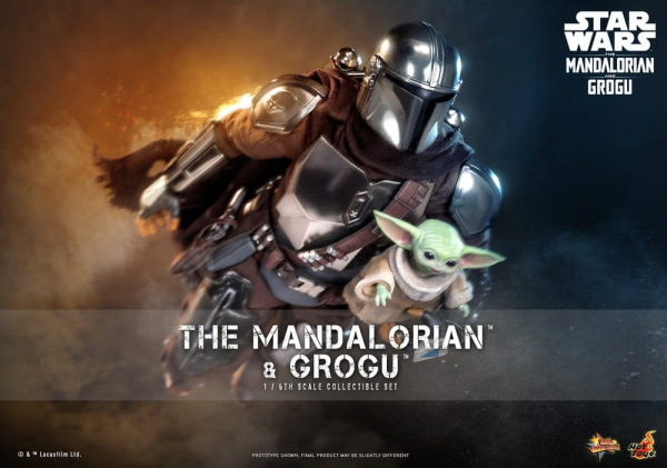 Star Wars: The Mandalorian & Grogu Movie Masterpiece Action Figure 1/6 The Mandalorian and Grogu 31 1