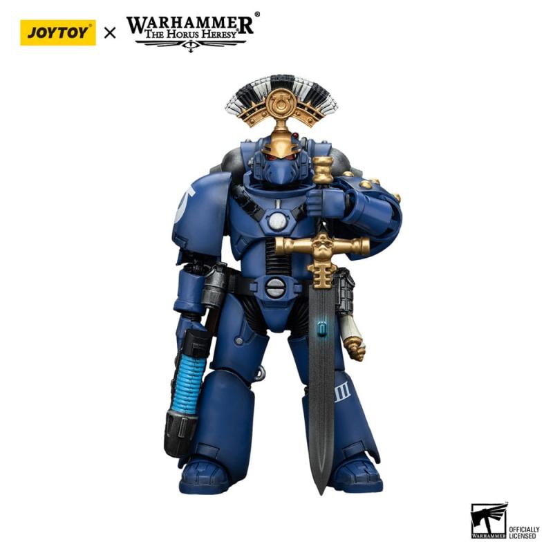 Warhammer The Horus Heresy Action Figure 1/18 Ultramarines MK VI Tactical Squad Sergeant with Plasma