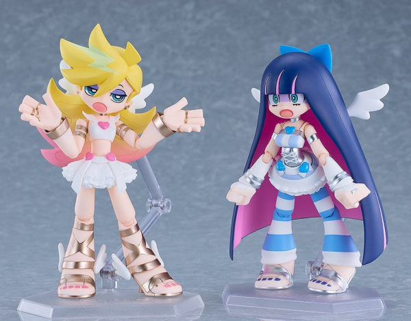 New Panty & Stocking with Garterbelt Figma Action Figures 2-Pack Panty & Stocking: Angel ver. 12 cm 3